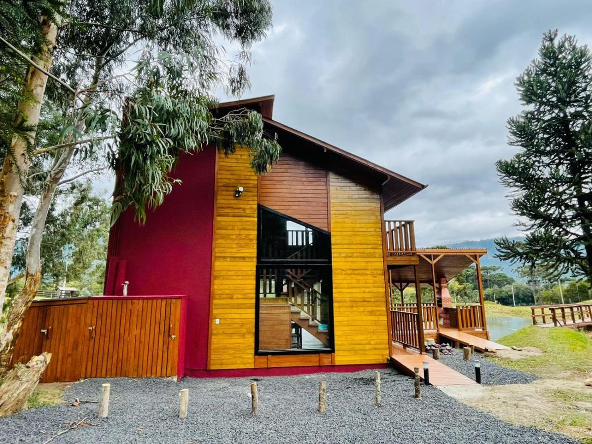 Chalé Aconchego - Pousada Cachoeira da Neve Urubici Exterior foto
